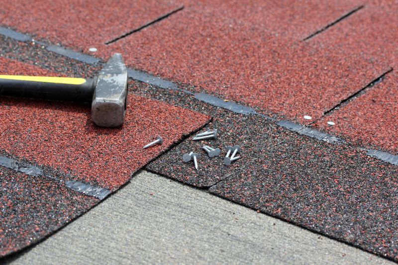 Shingle Repair Close-Up